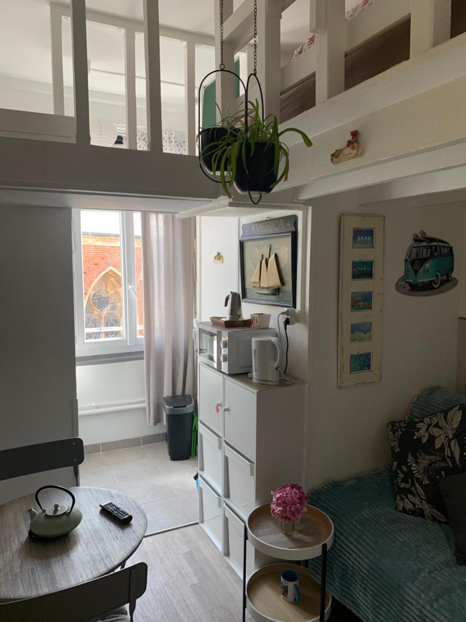 Apartamento Studette Tiny House De L Eglise 12 M2 Ault Exterior foto